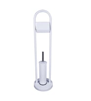Maxiflow Ayaklı Wc Fırçalık Set Beyaz 75 cm