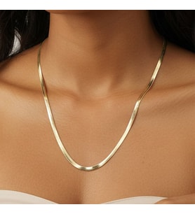 STİL İNCİSİ/XUPING JEWELRY İTALYAN KOLYE 60CM (Altın)
