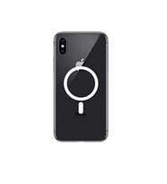 Coverzone iPhone XS Max 6.5 ile uyumlu K?l?f ?effaf, Wireless Magsafe ile uyumlu Silikon Kapak ile Kamera Koruma �?k?nt?l? K?l?f ?effaf
