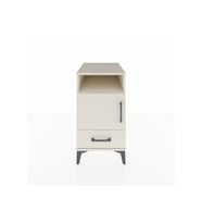 Kronos Komodin 3 Raflı Tek Çekmeceli Tek Kapaklı 44x59x80 Aytaşı-Aytaşı