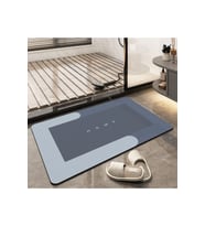 Kaymaz Tabanlı Sihirli Su Emici Banyo ve Lavabo Paspası 40x60 cm