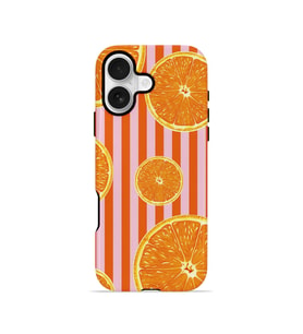 iPhone 16 Plus Vorian Çift Katmanlı Kılıf Sunset Orange Grove