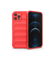 Pilelistore   iPhone 12 Pro Max Kılıf Optimum Silikon - Kırmızı