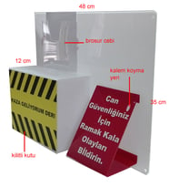 büyük boy pleksi ramak kala kutusu