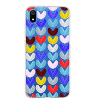 PrintiFy Xiaomi Redmi 7A ile Uyumlu 1mm Slim Fit Water Color 1 Baskılı Şeffaf  Kılıf