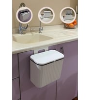 8 Litre Askılı Dolap Çöp Kovası – Mutfak ve Banyo İçin Pratik Tasarım