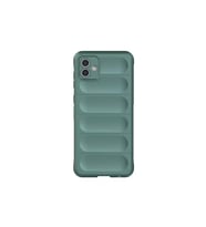 Samsung Galaxy A06 Kılıf Optimum Silikon - Koyu Yeşil