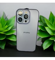 İPHONE 16 Pro Mavi  Renk Lens Korumalı Kaliteli Silikon Telefon Kılıfı