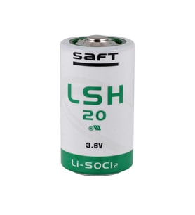 Saft LSH 20 3.6V D Size Pil (Li-SOCI2)