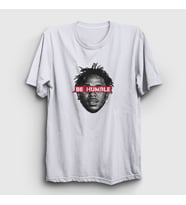 Presmono Unisex Beyaz Be Humble Kendrick Lamar T-Shirt 368353tt