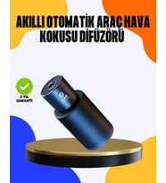 Bardaklık Uyumlu Şarjlı Oto Koku Atı Esans Dahil