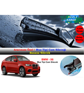 Bmw X6 E71 2013-2014 Muz Silecek Takımı