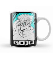 Gojo Satoru Jujutsu Kaisen Portrait Kupa Bardak Porselen
