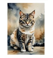 Yavru Kedi Mdf Tablo