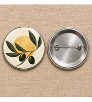 Zeytin Dalında Barış Filistin Temalı 58 mm İğneli Rozet