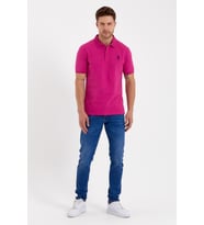 Us Polo Assn Polo Yaka Polo Yaka Erkek Tişört 13504466 (Fuşya)