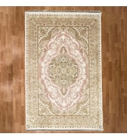 Lüks Madalyon Desenli 160 X 230 Yün Halı