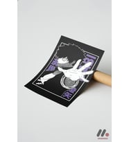 My Hero Academia Karakter Poster, Çerçevesiz Yüksek Kalite Duvar Afişi - Anime