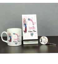 Hemşire Üçlü Set (Kupa + Telefon Standı + Anahtarlık) 002