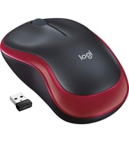 LOGITECH M185 KABLOSUZ 1000 DPI KIRMIZI MOUSE 910-002237