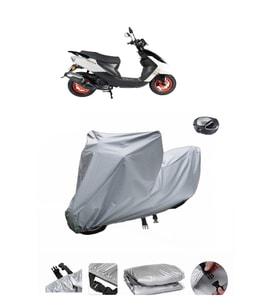 Arora AR 50-11 Ares  Su Geçirmez Motosiklet Brandası ARKA ÇANTA UYUMLU