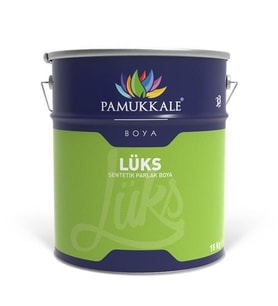 Pamukkale Lüks Parlak Sentetik Yağlı Boya 15 Lt Antrasit Gri Ral 7016