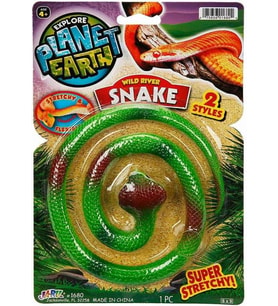 Planet Earth Esnek Vahşi Nehir Yılanı -Parlak Yeşil