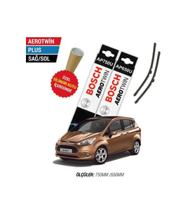 Ford B-Max Silecek Takımı (2012-2017) Bosch Aerotwin Plus