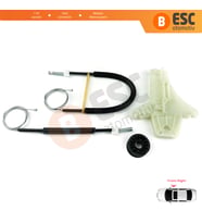 VW Amarok MK1 2H 2010-2022 4-Kapı Pickup 2H0837402 İçin Elektrikli Ön Sağ Cam Kriko Tamir Seti