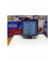 Off Road Sis Farı Sis Lambası 16Led Kare2 adet Paket MAVİ