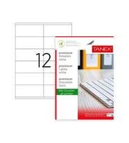 Tanex Laser Etiket Kod 2512 105mm x 46mm