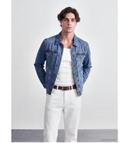 LCW Jeans İndigo Regular Fit Erkek Jean Ceket