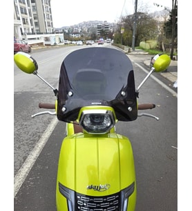 MOTOCAM Apachi Beauty 50 Ön Cam 2024-2026 Model 38cm Siyah Renkli 4mm APARATSIZ