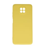 Xiaomi Redmi Note 9 5g Kılıf Nano İçi Kadife Silikon - Sarı
