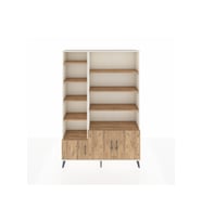 Arges Gardrop 10 Raflı 3 Kapaklı 132x30x195 Aytaşı-Çam
