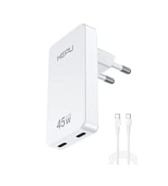 Yeni Nesil 45W GAN 2 x Typ-C PD Şarj Adaptörü Hepu Hp-C33