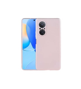Huawei Nova 9 SE Uyumlu Kılıf Zore Premier Silikon Kapak (Rose Gold Altın)
