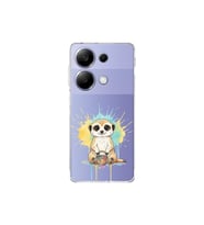 Redmi Note 13 ile Uyumlu Splash Mirket Tasarımlı Şeffaf Silikon Kılıf