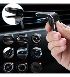 Fiat Fiorino Mıknatıslı Siyah Araç Içi Telefon Tutucu