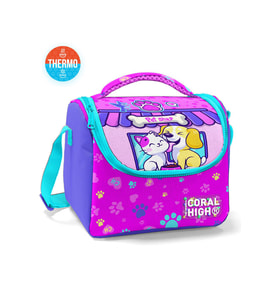 Coral High Kids Kedi Köpek Desenli Thermo Beslenme Çantası 11879