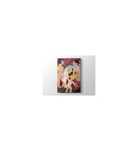 DBSanatevi Ernst Ludwig - Bathing Women And Children Tablo 40 X 60 Cm