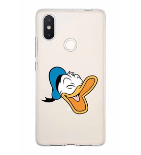 Xiaomi Mi 8 Se Uyumlu Kapak Donald Duck Tasarımlı Şeffaf Silikon Kılıf