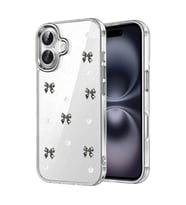 İphone 17 Fiyonk Desenli Kapak - Desen 8