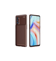 Oppo Reno 4 Pro 5G Uyumlu Kılıf Zore Negro Silikon Kapak (Kahverengi)