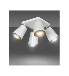 mylights  kare  metal hareketli başlık moder spor avize