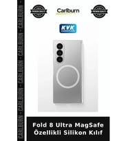 Fold 8 Ultra MagSafe Özellikli Silikon Kılıf Pratik Kap Cep Kılıfı Cihaz Aksesuarı