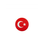 Türk Bayraklı Pvc Arma (Kırmızı)