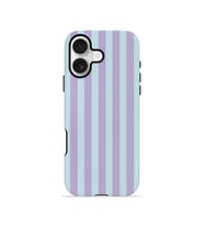 iPhone 17 Vorian Çift Katmanlı Kılıf Lilac Riviera Stripe