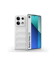 Newface Xiaomi Redmi Note 13 4G Kılıf Optimum Silikon - Krem