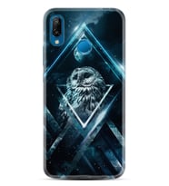 Huawei P20 Lite Mate 10 20 Lite Pro P40 Lite KılıfDesemli Silikon Old Owl 1649
